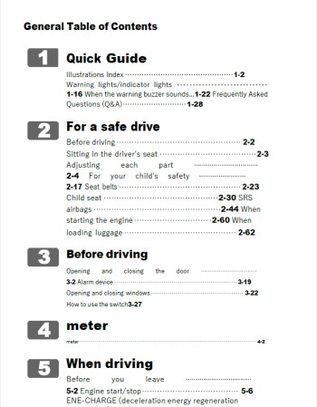 mazda carol 2023 2024 & 2025 owners manual in english